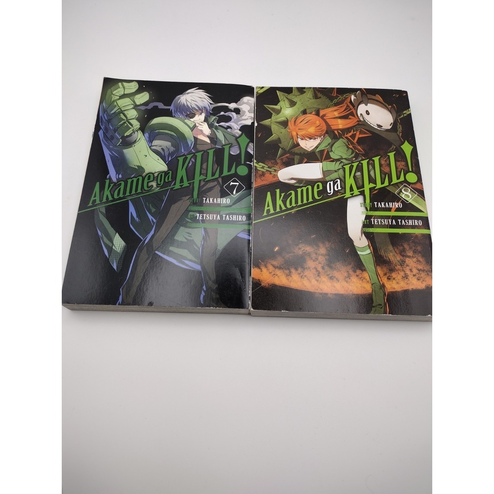 Akame GA Kill Volumes‎ 7 & 8 English Manga